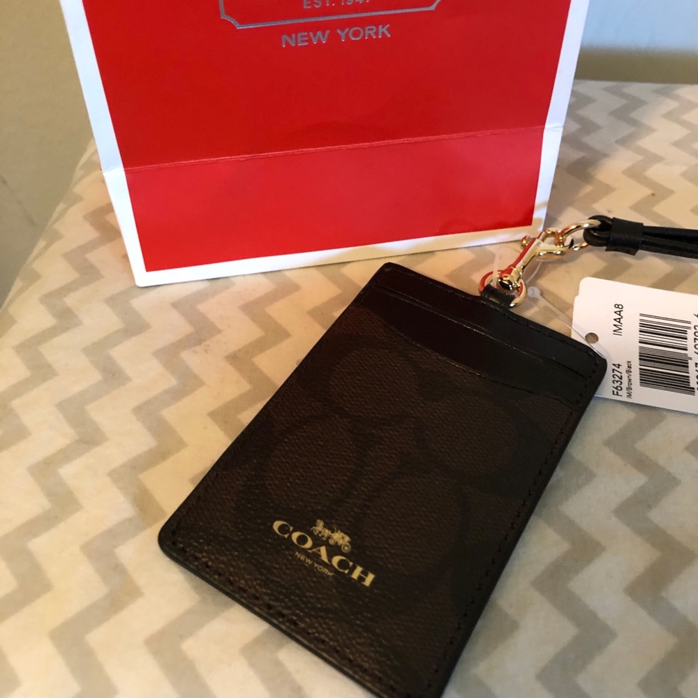 Coach ID Badge Lanyard